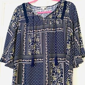Est. 1946 Navy and White Tunic